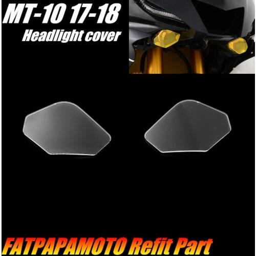 FOR YAMAHA MT-10 MT10 MT 10 2017 2018 Motorcycle Accessories Headlight Protection Guard Cover