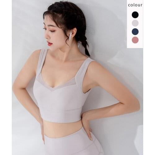 Women corset top Vest Training stretch Protective gear Fitness bra corrector de postura Running Yoga Sport Homewear Fitness Pads