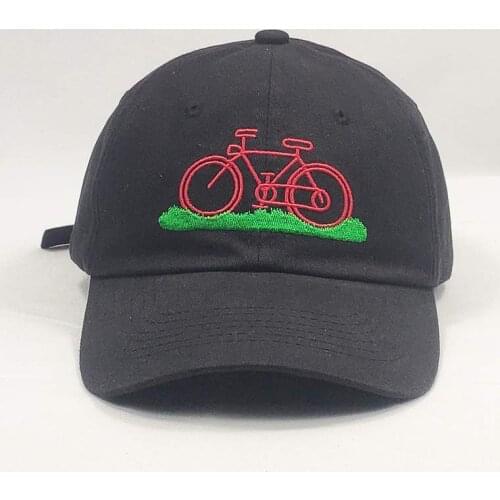 Men Women Cartoon Embroidery Baseball Cap Beige Dusty Pink Black Cotton Dad Hat Adjustable 58 to 60cm