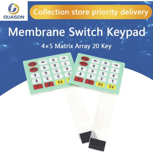 1pcs 4x5 Matrix Array 20 Key Membrane Switch Keypad Keyboard Control Panel Microprocessor Keyboard Controller for Arduino 5*4