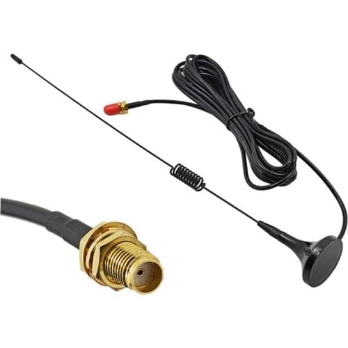 NAGOYA UT-102UV SMA-Female Dual Band 144/430MHz Vehicle Antenna for Kenwood BAOFENG BF-888S Mobile Radio