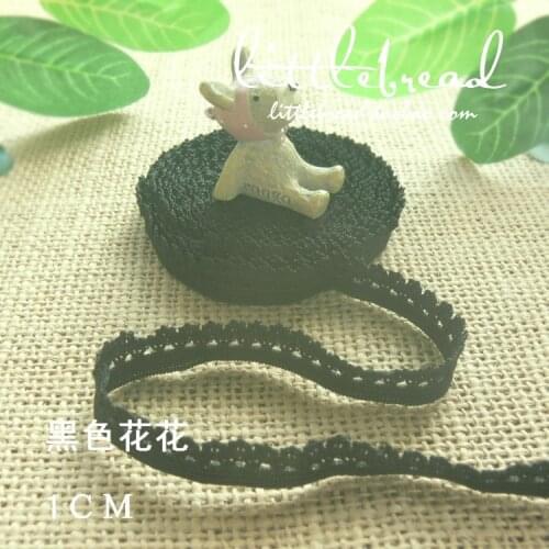 Wholesal 48M/lot Colorful Elastic Lace Webbing Underwear Edge Material For DIY Garment/Clothes Sewing Webbing Ribbon Headband