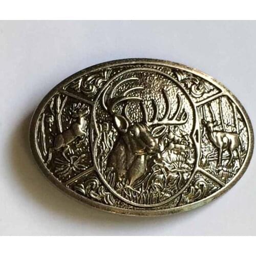 Gun Color Browning Hunter Deer Hunting Western Belt Buckle