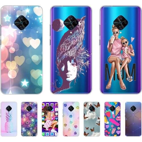 Silicon Case for vivo V17 Neo Fashion Flexible Cover on vivo V17 (Russia) Shell Cover Ultra-thin Non-slip Shockproof Personality