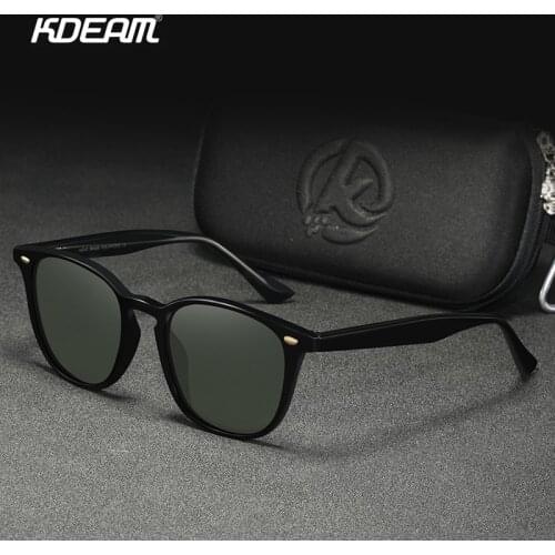 KDEAM Unisex Fashion Sunglasses Polarized Women Men TR90 Sun Glasses Anti-impact UV400 Lens Stainless Steel Hinges KD5066