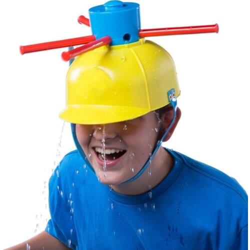 Funny Wet Head Game Hat Water Soaked Challenge April Fools Day Pranks Family Practical Jokes Interesting Toys for Kids and Adult