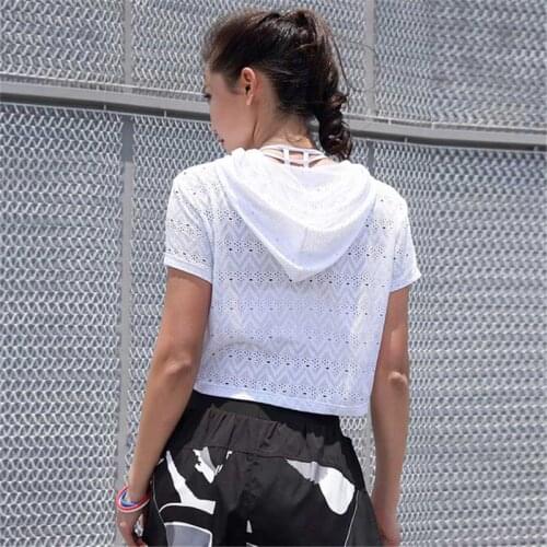 Women Fitness Tops Workout Training Exercise Gym T Shirts Sport Sweatshirt T-shirt Yoga Hoodies Running Long Sleeve Tees DX188