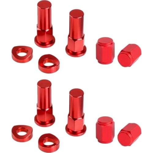 Motorcycle CNC Tire Tire Valve Rod Rim Anti Dust Motorcycle Parts Auto Replace Height 35mm 12pcs