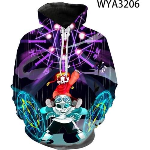 2020 Cool Hoodies Men Women Children Game Undertale 3D Print Fashion Sweatshirts Casual Long Sleeve Boy Girl Kids Cool Pullover