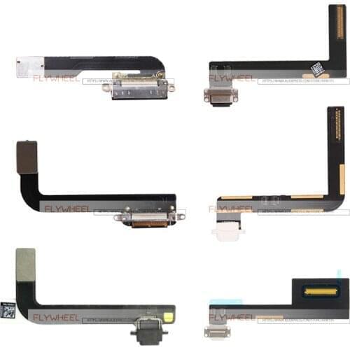 5pcs/lot USB Charging Dock For iPad 2 3 4 5 6 Air 1 2 Mini 1 2 3 4 Charger Charging Port Dock USB Connector Data Flex Cable