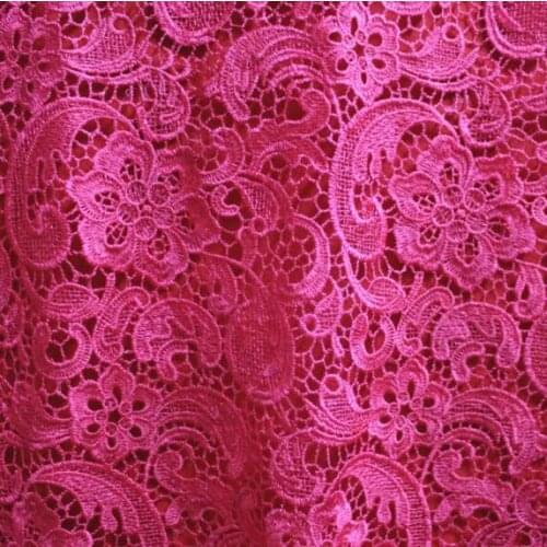 5Yards White Nigerian Lace Fabrics For Wedding Dress Red Blue African Cord Lace Fabrics High Quality Guipure Lace Mesh Material