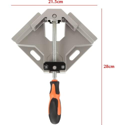 90 Degree Monolever Aluminium Alloy Corner Clamp Swing Jaw