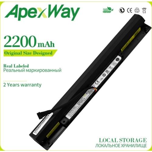 ApexWay 14.4V 4 Cells L15S4A01 L15L4A01 L15M4A01 L15E4A01 battery for Lenovo V4400 Ideapad 100-15IBD