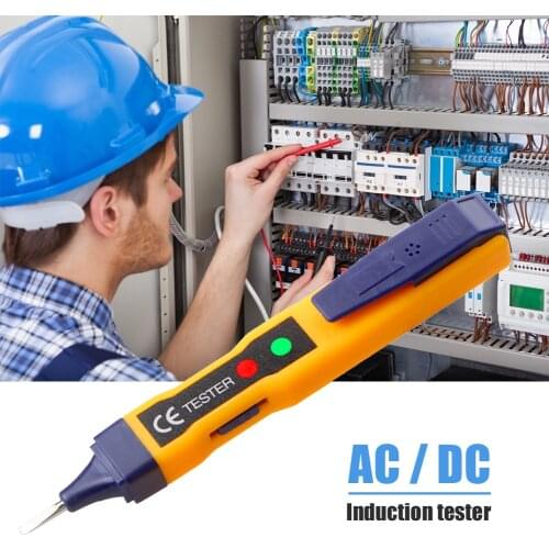 Non-contact Voltage Test Pen Electric AC/DC Voltage Detector Meter Indicator Sensor Smart Voltage Test Pencil 90-1000V
