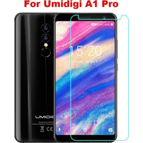 Umidigi A1 Pro 4G Case Tempered Glass Anti-Explosion cover film Umidigi A1 Pro Glass Screen Protector For UMI A1 Pro 5.5 inch