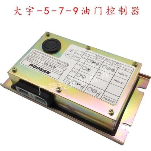 Excavator Parts Doosan Daewoo 220/225/300-7-9 Throttle Controller Refueling Computer Edition Driver Board