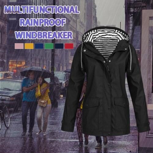 Eillysevens Women's Raincoats