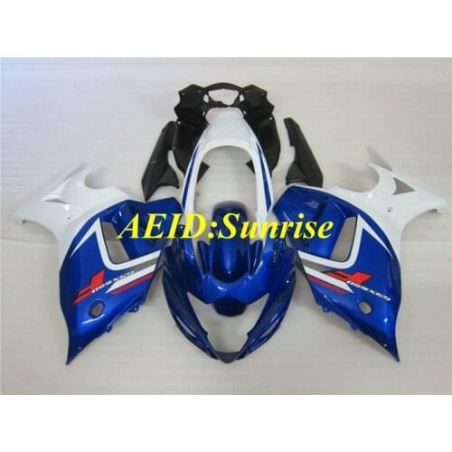 Custom white blue Fairing kit for SUZUKI GSX650F 08 09 10 11 12 GSX 650F 2008 2010 2012 ABS Fairings set+gifts KJ01