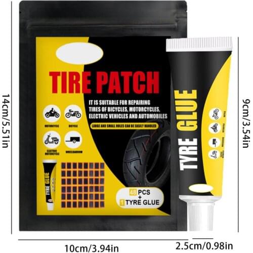 Tire Patch Kit Inner Tube Repair Patch Electric Motorcycle Tire Repair Tool
