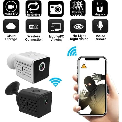 1080P HD Mini WiFi Camera Gizli Kamera Video Camcorder Camara Espia Night Vision Motion Detect Micro Cam Support Hidden TF Card