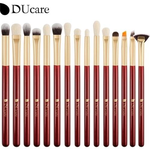 DUcare Makeup brushes set professional 15pcs/lot Makeup Brushes Set Eye Shadow Blending Eyeliner Eyelash Eyebrow Brush Makeup