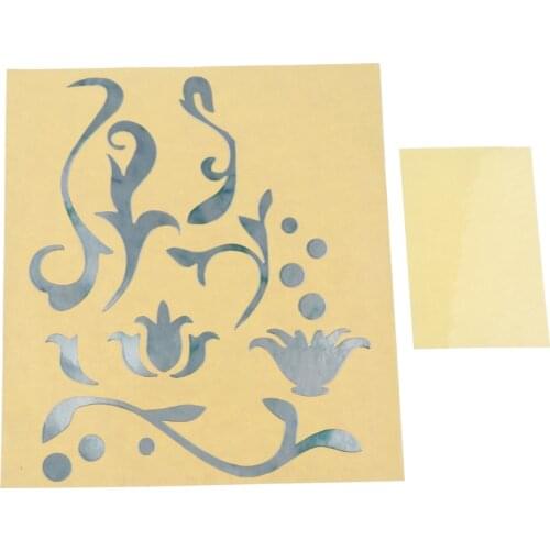 Guitar Body Headstock Inlay Sticker Decal Guitar Ukulele Bass Accessories