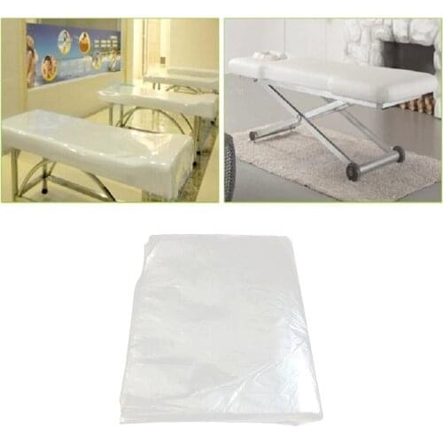 90pcs Disposable Bed Sheet Plastic Massage Beauty SPA Salon Table Cover