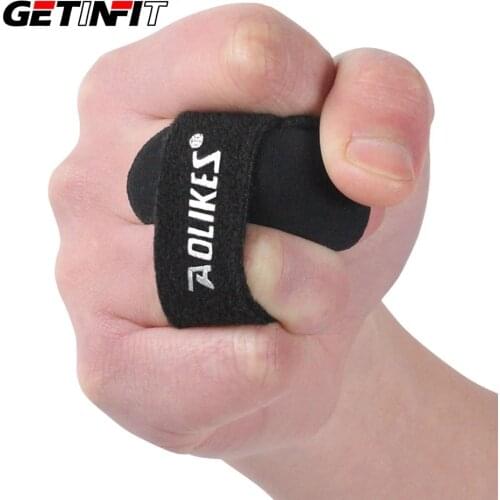 Getinfit 1Pcs Adjustable Thumb Rest Stabilizer Finger Protection Retainer Sports Basketball Fitness Finger Sleeve Protection