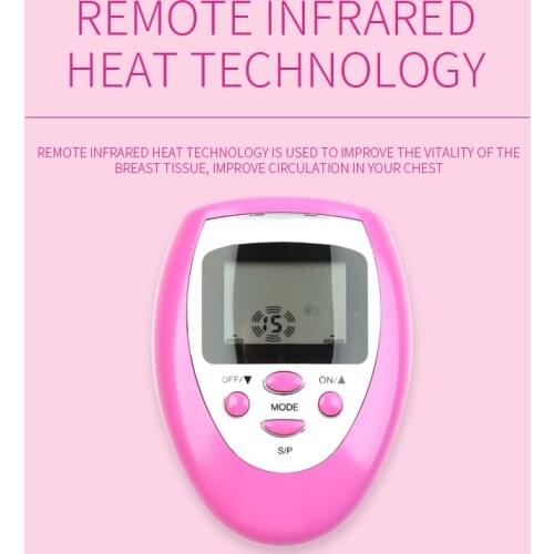 Chest Massage Pulse Electronic Increase Muscle Stimulation Relieve Pain Breast Chest Tight Breast Enlargement Massager