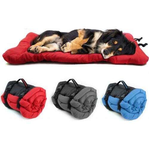 Outdoor Mat For Dog Bed Waterproof Kennel Foldable Roll up Small Middle Big Dogs Car Pad Large Size Pet Cushion Sofa Cat House
