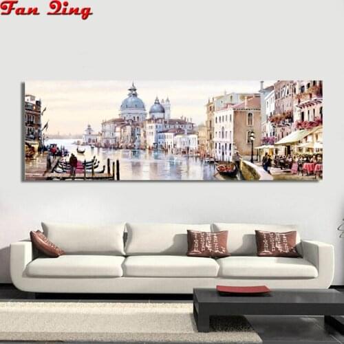 Diamond Painting City Landscape Diamond Embroidery Scenery Handicraft Full Square New Arrival Home Decor