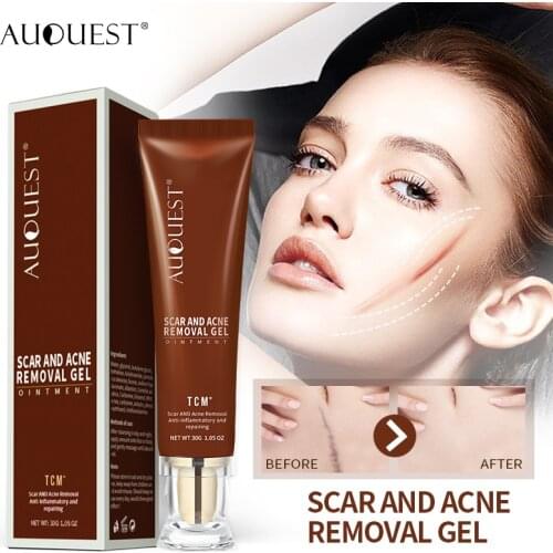 AuQuest 30g Scar Remover Gel for Men & Women Anti Aging Lotion Acne Scar Removal for Old Scars on Body Scar Treatment Skin Care