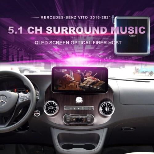 Car DVD for Mercedes-Benz Vito（2016-2021）Car Radio Multimedia Video Player Navigation GPS Android 10.0 Double