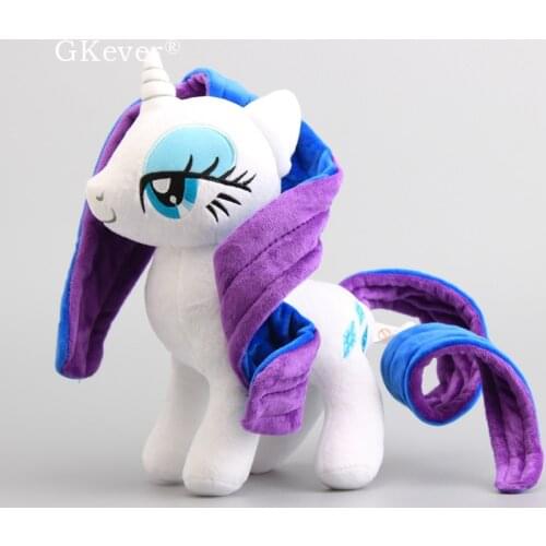 Toy Dolls Rarity Soft Stuffed Dolls White Color Magic Horses Girls Lovely Gift 30 cm
