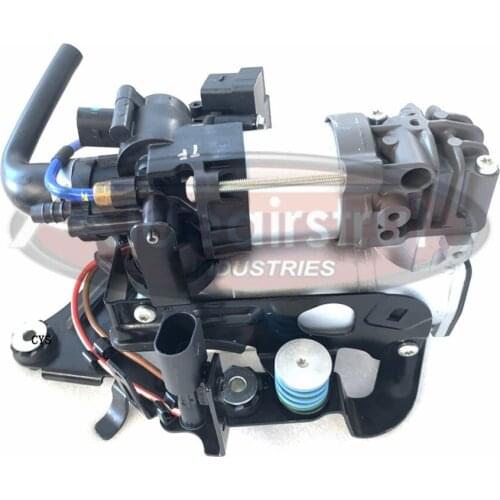 Air Suspension Compressor w/Solenoid Valve Block & Bracket For BMW 7 Series G11 G12 2015-2020 740i, 750i, Alpina B7 37206861882