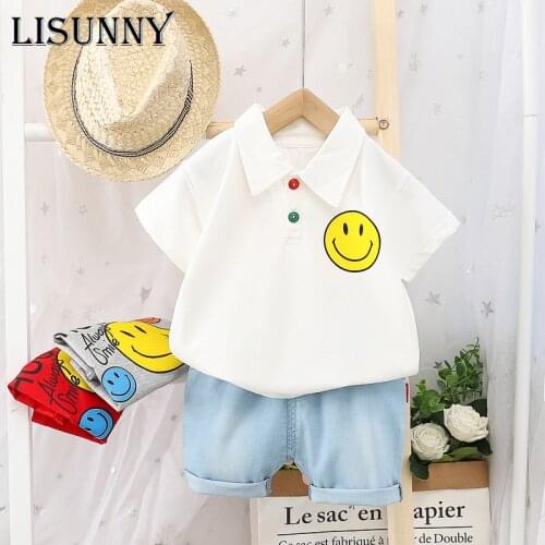 Boy Suits Toddler Infant Casual Clothes 2021 Summer Baby Boys Clothing Short Sleeve T shirt Shorts Children Vacation Clothing