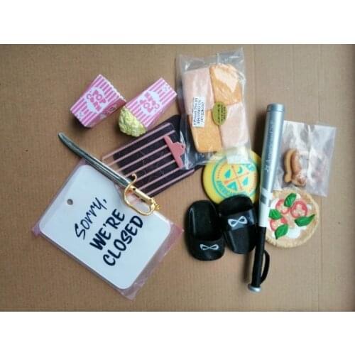 New Original American OF girl doll mini small pop baseball bat dolls accessories gift for girl children collection drop shipping