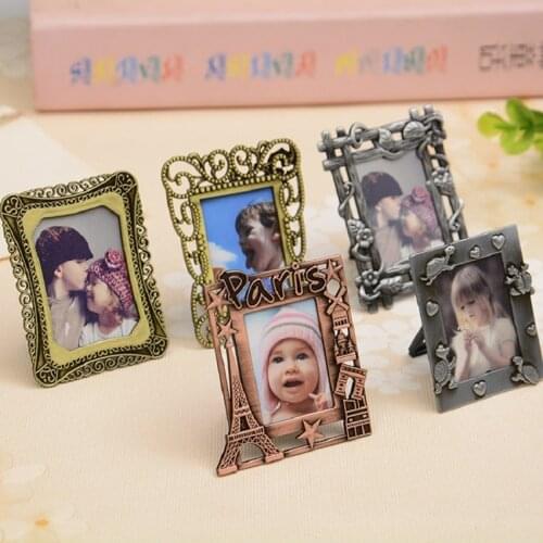 MINI Retro Painting Frame Creative European Decorative DIY Photo Frame Pendant Home Decoration Parts Desktop Decoration Gifts