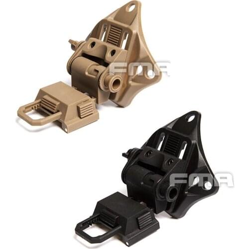 Plastic Version Hunting Airsoft Paintball L4G19 NVG Helmet Mount BK/DE
