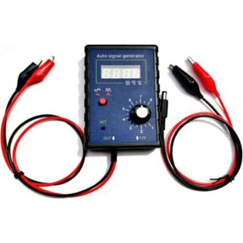 Portable Auto Vehicle Signal Generator Car Hall Sensor and Crankshaft Position Sensor Signal Simulator Meter 2Hz to 8KHz