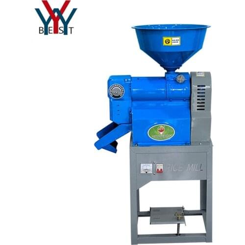New Type Commercial Electric Paddy Huller Sheller Hulling Mill White Brown Rice Milling Peeling Machine Not With Motor