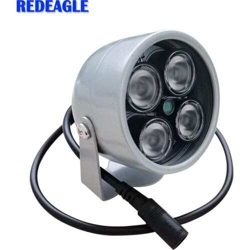 REDEAGLE 940nm infrared Invisible 4 array IR led illuminator 60/90 Degree Waterproof Night Vision Fill Light For CCTV Camera