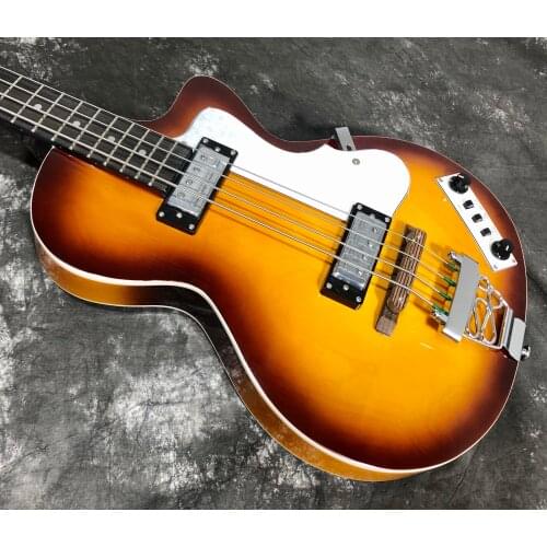 Sunburst color Club 4 string Bass