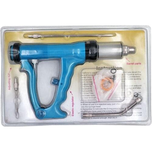 Animal Veterinary Continuous Feeding Gun Plastic Adjustable feeder for Pig Cattle Sheep Goats Farm Livestock Tool