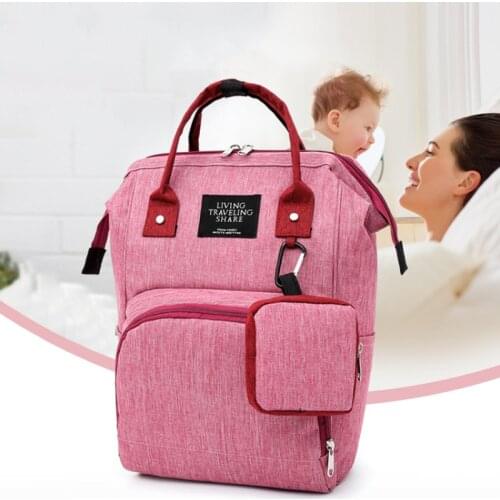 Mummy Maternity Nappy Large Capacity Bag Maternity Nappy Bag Travel Backpack Nursing Bag For Baby Warm Waterproof Fashion Bag