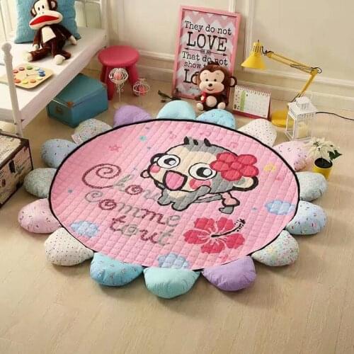 High Quality Cotton Soft Baby Play Mats Portable Kids Toy Home Baby Blanket Pad Child Mats Baby Crawling Mat