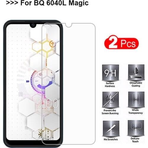 2PCS Elephone A6 Mini Tempered Glass 9H High Quality Screen Protector Cover Film Protective Glass For Elephone A6 Mini 5.71 inch