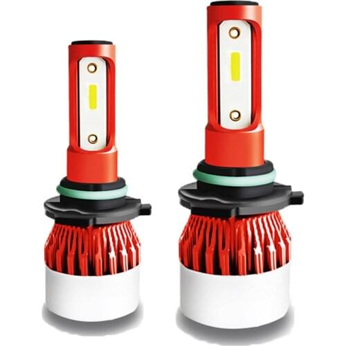 1 Pair Universal 48W Car Headlight H1 H3 H7 H11 9005 9006 H4 6000K V2 Series DOB Chip For Automobile Refitting LED headlamp