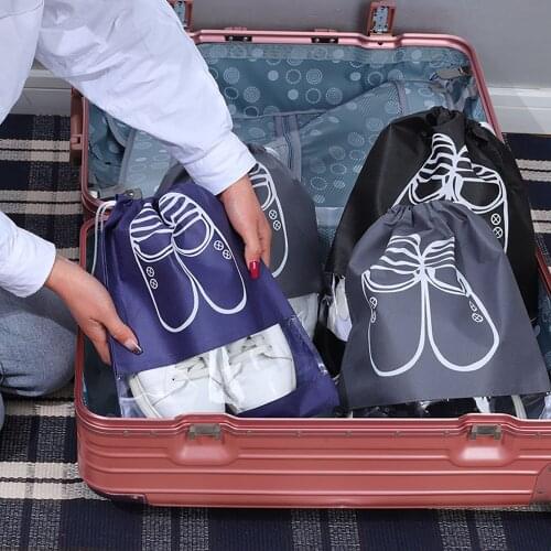 2020 new fashion Men Shoes Storage bag 2 size Oxford Fabric Moving Luggage Bag Travel shoes Organizer