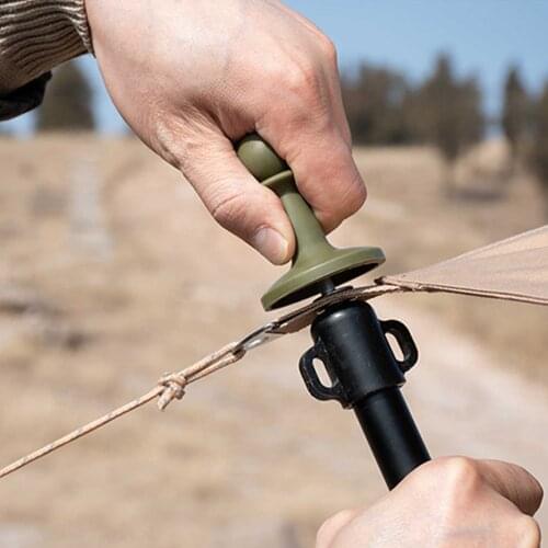 4Pcs/Set Lightning Proof Cap Camping Tent Poles Awning Rod Support Bar Anti-Thunder Protection Cover Hat Tent Accessories